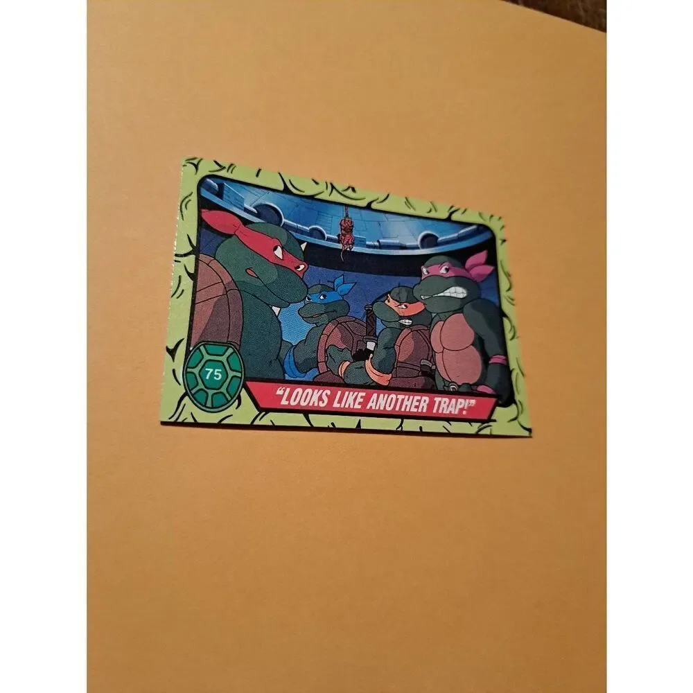 1989 Topps TMNT Trading Card 75 Teenage Mutant Ninja Turtles